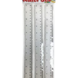 St Plastic Ruler Set 3Pk — wholesale bulk supply from JMD All Star
