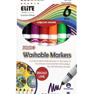 Washbl Marker Jumbo 6P — wholesale bulk supply from JMD All Star