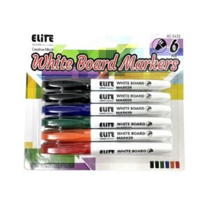 Whiteboard Markers 6Pk — wholesale bulk supply from JMD All Star