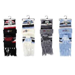 KIDS HAT GLOVES SCARF SET (24)