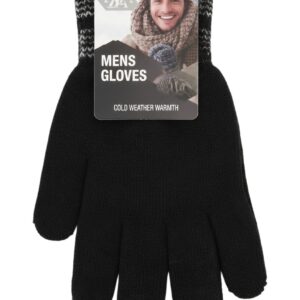 MEN GLOVES BLACK (72)