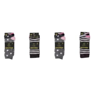 SOCKS HEATED LADIES 3PK (48)