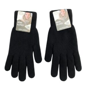 GLOVES MEN BIG SIZE HEAVY KNIT (72) 40666