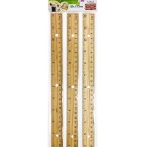 St Ruler Wooden 3Ct — wholesale bulk supply from JMD All Star