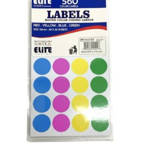 Label 560Ct Round Clr 560 Labels — wholesale bulk supply from JMD All Star
