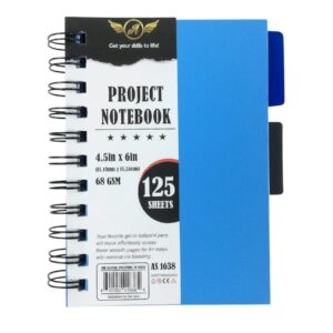 Project Notebook 4.5X6" 125S — wholesale bulk supply from JMD All Star