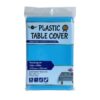 PLASTIC TABLE COVER BLUE(48)