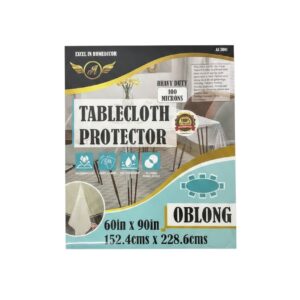PL TABLE CLOTH PROTECTER OBL60"X90"(24)
