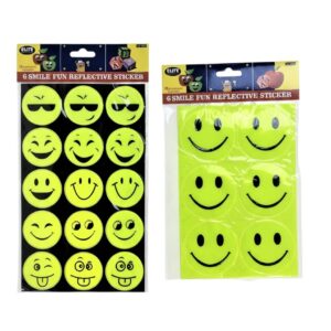 Smile Sticker Reflective — wholesale bulk supply from JMD All Star