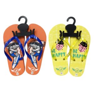 FLIP FLOPS KIDS SMILEY BEE & FISH 6-11 (48)