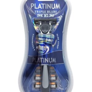 RAZOR PLATINUM MEN 4 CARTRIDGES(24)