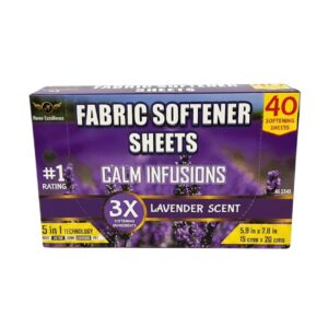 FABRIC SOFTENER SHEETS LAVENDER 40SH(48)