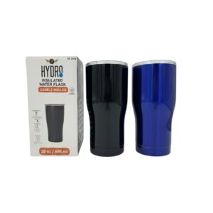SS INSULATED WATER FLASK AST 20 OZ/600ML (25)