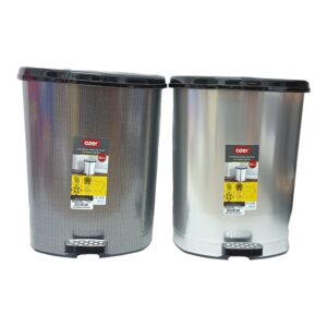 DUSTBIN WITH PEDAL METALLIC AST 20 LTR (6)