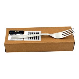 SS ALPHINE DESSERT FORK 2MM 12PCS (12)