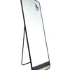 STANDING FULL LENGTH MIRROR 20"X59" RECTANGLE BLACK FRAME (1)