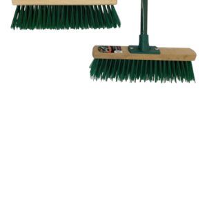 WOOD BROOM W/STICK(36)