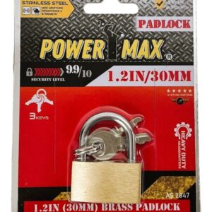PADLOCKS BRASS 30mm (36)