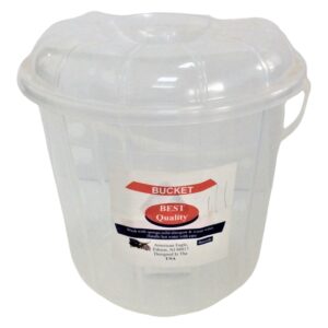 PL BUCKET TRANS W/LID 3L (36)