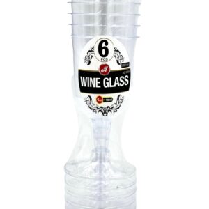 WINE GLASS 4oz 6CT (24)