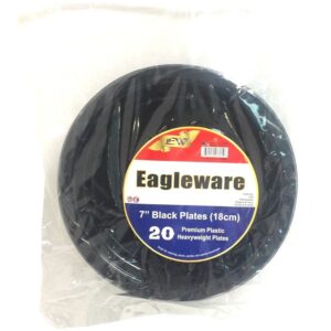 PL 7"20 BLACK PLATE(36)