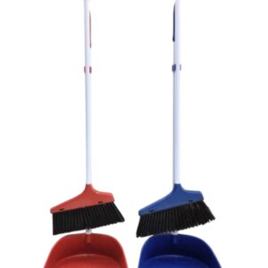PL DUSTPAN &BRUSH LONG HANDLE (24)