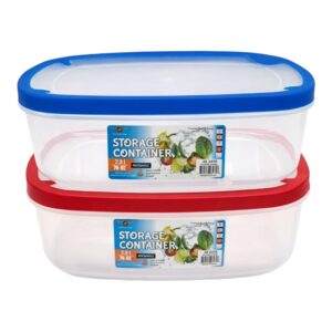 PL CONTAINER RUBR GRIP RECT 78oz(36)