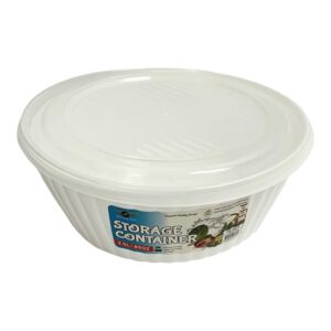 PL CONTAINER ROUND WHITE 85oz(36)
