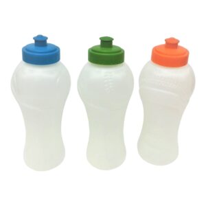 WATER BOTTLE 600ML ASST