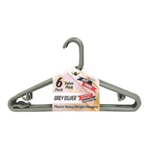 PL HANGERS GREY 6PK (36)