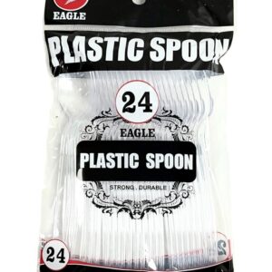 HEAVY DUTY SPOONS TRANS 24 PCS (48)