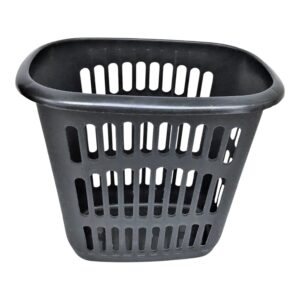 PL WASTE BIN VENTED BLACK (24)