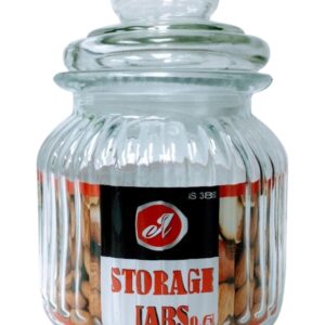 GL JAR W/AIR TIGHT LID 0.6L(24)