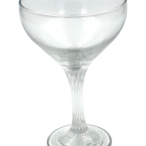 GL. CLEAR ENGRAVED STEM 282 ML (24)