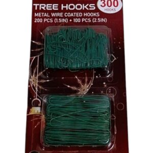 XMASS TREEHOOKS 300CT GREEN (48)