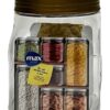 PL JAR WITH LID 860ML (24)