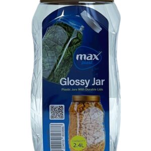 PL CRYSTAL JAR WITH LID 2.4L (24)