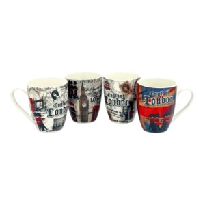MUG LONDON TRAVEL PRINT AST (36)