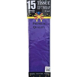 GIFT TISSUE DARK BLUE 15CT(48)