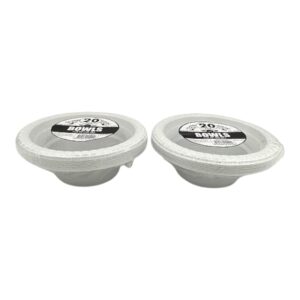 PL SOUP BOWL 7" WHITE 20CT(36)
