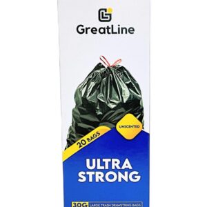 TRASH BAG BLACK 30G 20 BAGS (6)
