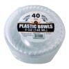 PL BOWL 5oz CLEAR 40CT(12)