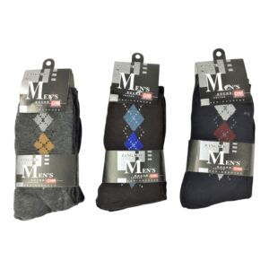 SOCKS WINTER 3 PAIR, ASST(40)