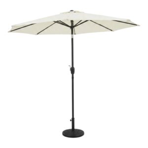 PATIO UMBERELA STEEL W/TILT BEIGE (1)
