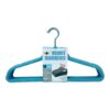 HANGER VELVET BLUE 10PK (12)