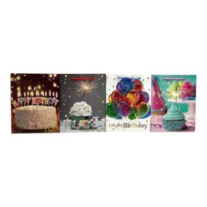 Happy Birthday Giftbag M 23X18X10Cm — wholesale bulk supply from JMD All Star