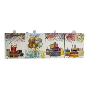 Happy Birthday Giftbag M 23X18X10Cm — wholesale bulk supply from JMD All Star