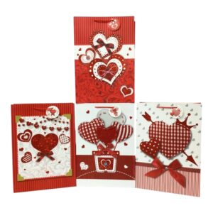 GBAG GLIT REDHEART 44X31X12 XL (72)