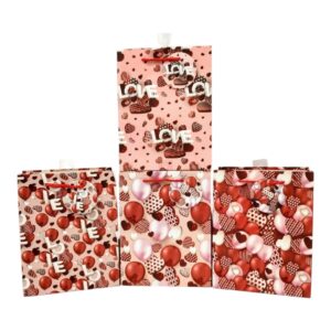 GBAG GLIT RED LOVE 23X18X10 M (144)