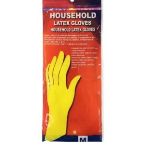 GLOVES YELLOW 45G MD (36)7011